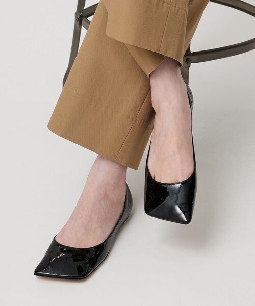 UNITED ARROWS(ユナイテッドアローズ)の「<PIPPICHIC>LINDA フラットシューズ(その他シューズ・レディース・ブラック・37/36h)」の1枚目の写真