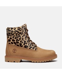 Timberland レディース Timberland 女款小麥色皮革高筒休閒鞋