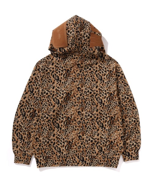 AAPE ヒョウ柄 フルジップパーカー　エーエイプ　ベイプスタ　レオパルド AAPE ヒョウ柄 フルジップパーカー エーエイプ ベイプスタ