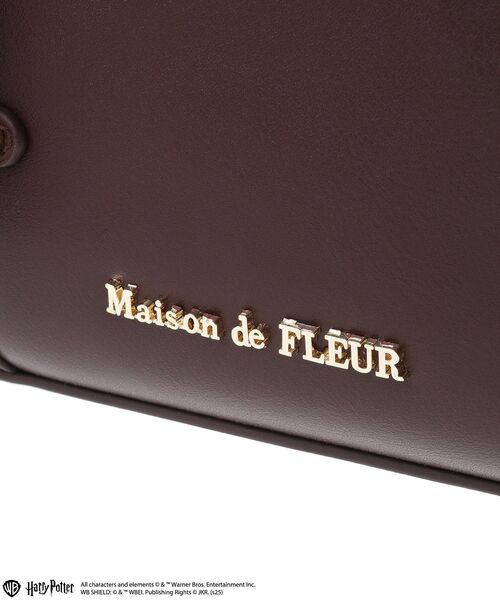 Maison de FLEUR(メゾンドフルール)の「Harry Potter / サッチェルバッグ(ショルダーバッグ・レディース・ダークブラウン・FREE)」の20枚目の写真