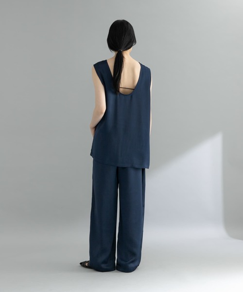 セール】『WEB限定』サテンセットアップ（セットアップ）｜KBF