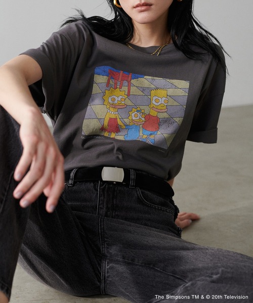 LARUTA】 【THE SIMPSONS／シンプソンズ】ヴィンテージライクT