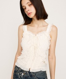 SLY(XC)SHEER SQUEEZE CAMI TOPS VA[ XNEB[Y L~ gbvX ĕ H t(L~\[)