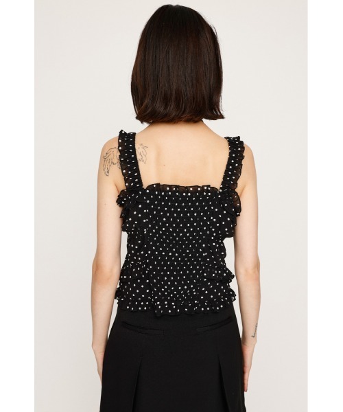 SHEER SQUEEZE CAMI TOPS シアー スクウィーズ キャミ トップス