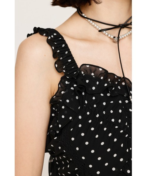 SHEER SQUEEZE CAMI TOPS シアー スクウィーズ キャミ トップス