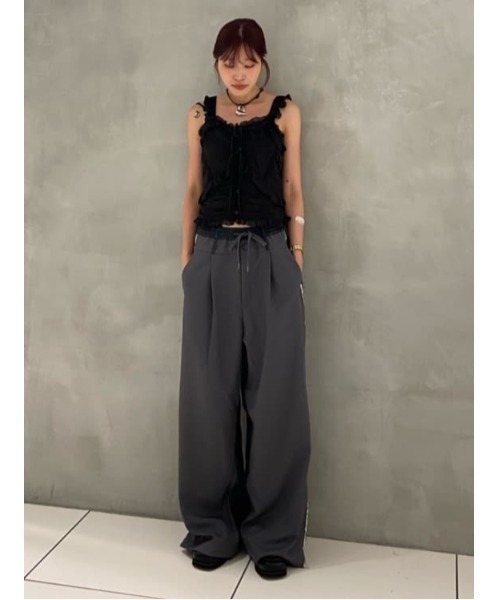 SLY（スライ）の「SHEER SQUEEZE CAMI TOPS シアー スクウィーズ