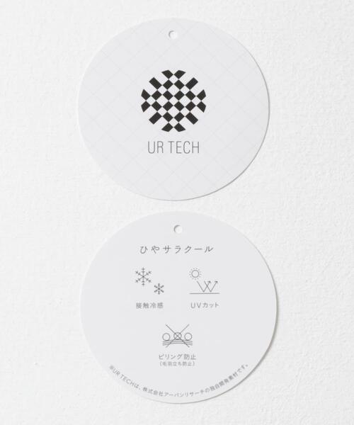 URBAN RESEARCH DOORS(アーバンリサーチドアーズ)の「『UR TECH ひやサラクール』バックポイントタックプルオーバー(Tシャツ/カットソー・レディース・ブラック/グレー系その他/オフホワイト/レッド系その他・MEDIUM)」の20枚目の写真