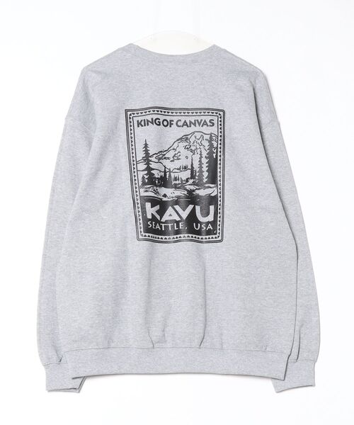 KAVU(カブー)の「KAVU/カブー Stamp Sweat/スタンプスウェット(スウェット・メンズ・ブラック/グレー・X-LARGE/MEDIUM/LARGE)」の9枚目の写真