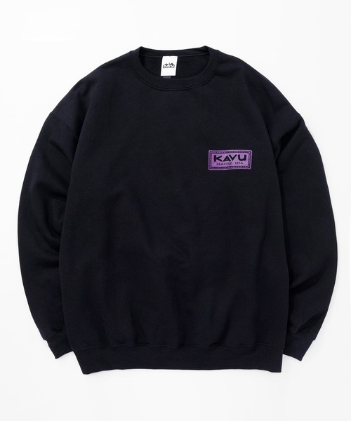 KAVU(カブー)の「KAVU/カブー Stamp Sweat/スタンプスウェット(スウェット・メンズ・ブラック/グレー・X-LARGE/MEDIUM/LARGE)」の3枚目の写真