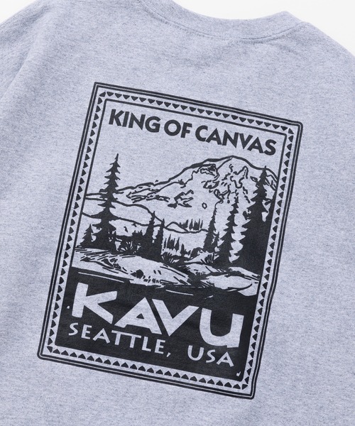 KAVU(カブー)の「KAVU/カブー Stamp Sweat/スタンプスウェット(スウェット・メンズ・ブラック/グレー・X-LARGE/MEDIUM/LARGE)」の8枚目の写真