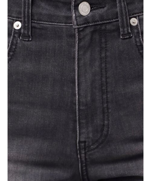 EVRIS（エヴリス）の「ヴィンテージライクストレッチフレアデニムパンツ（デニムパンツ・レディース・ブラック/インディゴブルー・SMALL/MEDIUM/X-SMALL）」の4枚目の写真