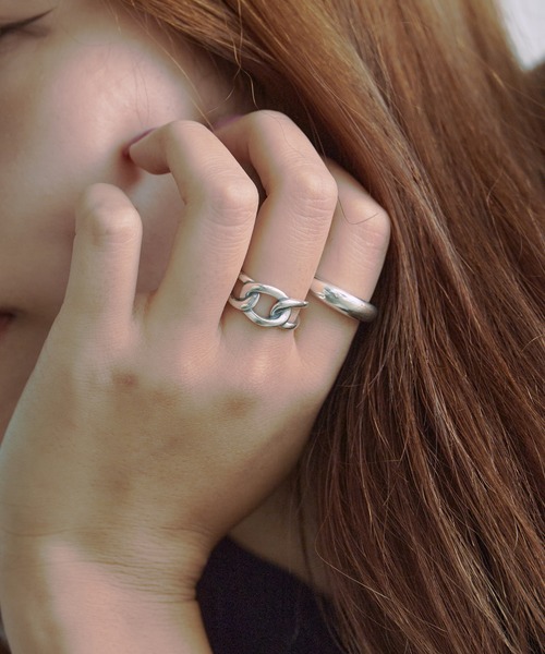 BLANK (ブランク)の「Silver motif design ring / シルバーモチーフ デザインリング(リング・レディース・シルバー系5/シルバー系3/シルバー系1/シルバー系4/シルバー系2・FREE)」の4枚目の写真