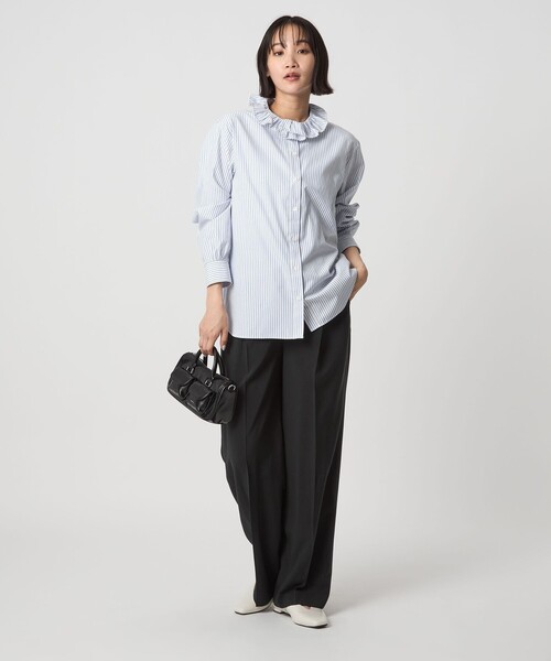 セール】【別注】＜dahl'ia＞フリル エンブロイダリー ブラウス