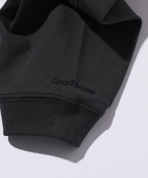 FREAK'S STORE(フリークスストア)の「限定展開 CHOW DOWN/チャウダウン ワイドシルエット ワンポイント刺繍 クルーネック ロングスリーブTシャツ(Tシャツ/カットソー・メンズ・スミクロ/ネイビー/ホワイト/アッシュグレー/ブラック・SMALL/MEDIUM/LARGE)」の18枚目の写真