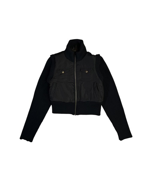 ACLENT（アクレント）の「マルチWAYスタンドカラーFauxファーベスト