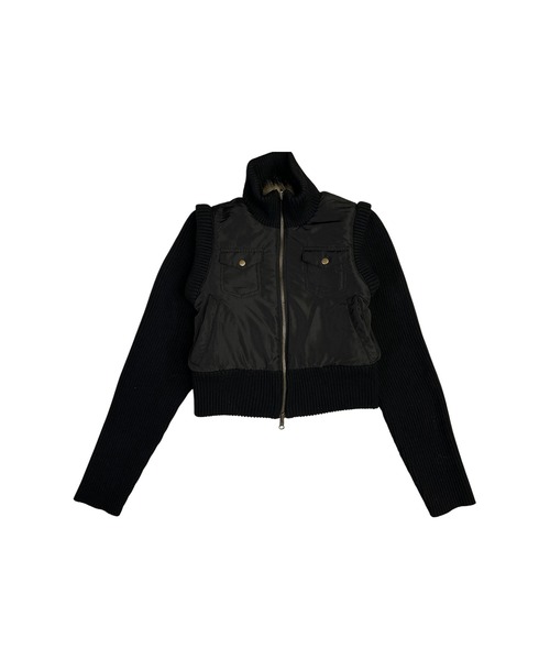 ACLENT（アクレント）の「マルチWAYスタンドカラーFauxファーベスト