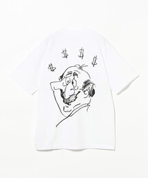 BEAMS T | IRAK / DRAWING T-SHIRT(Tシャツ/カットソー)