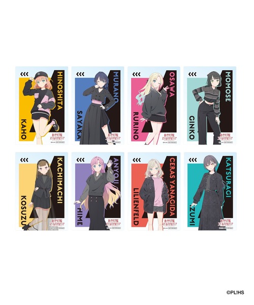 アクリルバッジ 2個セット 蓮ノ空女学院スクールアイドルクラブ×ZOZOTOWN アクリルバッジ
