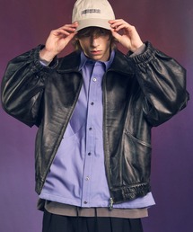 MAISON SPECIAL(]XyV)́sUNISEXtSheep Leather Stand Collar Blouson/V[vU[X^hJ[u]yMAISON SPECIAL/]XyVz(u])