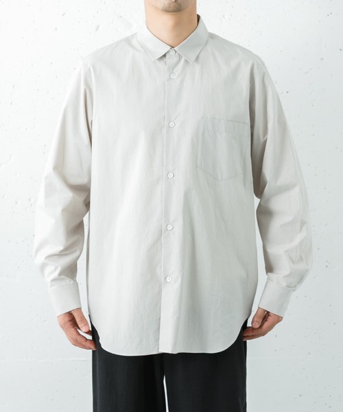 ATON SUVIN BROAD STANDARD SHIRTS（シャツ/ブラウス）｜ATON