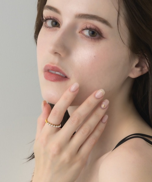 muku(ムク)の「RING/PEARL×BALL(リング・レディース・ゴールド/シルバー・FREE)」の3枚目の写真