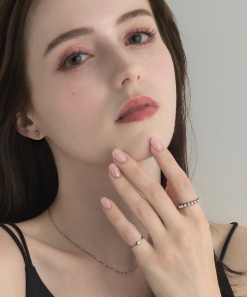 muku(ムク)の「RING/PEARL×BALL(リング・レディース・ゴールド/シルバー・FREE)」の4枚目の写真