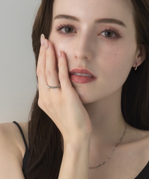 muku(ムク)の「RING/PEARL×BALL(リング・レディース・ゴールド/シルバー・FREE)」の6枚目の写真