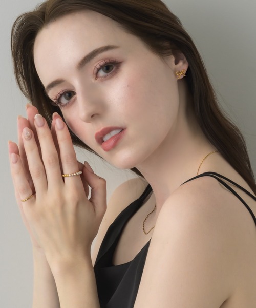 muku(ムク)の「RING/PEARL×BALL(リング・レディース・ゴールド/シルバー・FREE)」の10枚目の写真
