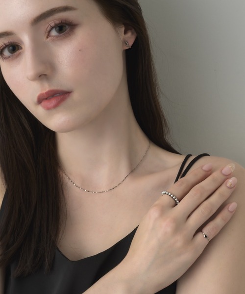 muku(ムク)の「RING/PEARL×BALL(リング・レディース・ゴールド/シルバー・FREE)」の5枚目の写真