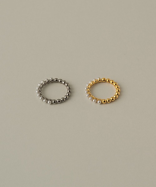 muku(ムク)の「RING/PEARL×BALL(リング・レディース・ゴールド/シルバー・FREE)」の14枚目の写真