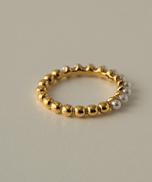 muku(ムク)の「RING/PEARL×BALL(リング・レディース・ゴールド/シルバー・FREE)」の19枚目の写真