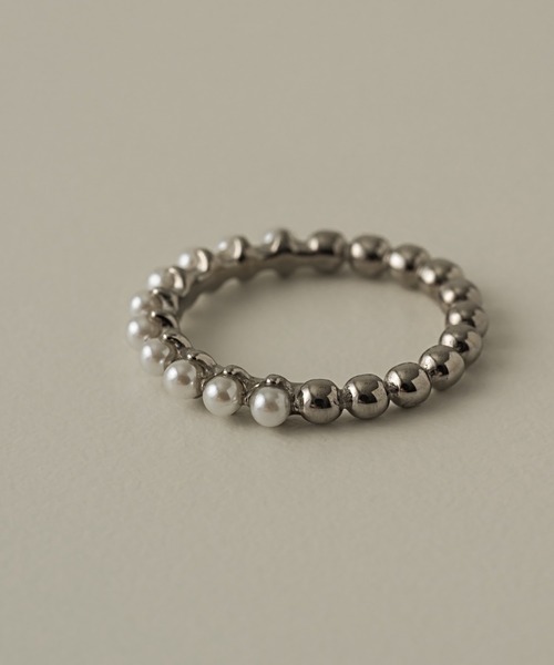 muku(ムク)の「RING/PEARL×BALL(リング・レディース・ゴールド/シルバー・FREE)」の17枚目の写真