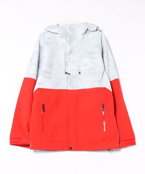 VOLCOM スノーボードジャケット ホワイト/ネイビー セール】【VOLCOM/ボルコム】 Mens V.Co Op Jacket /スキー