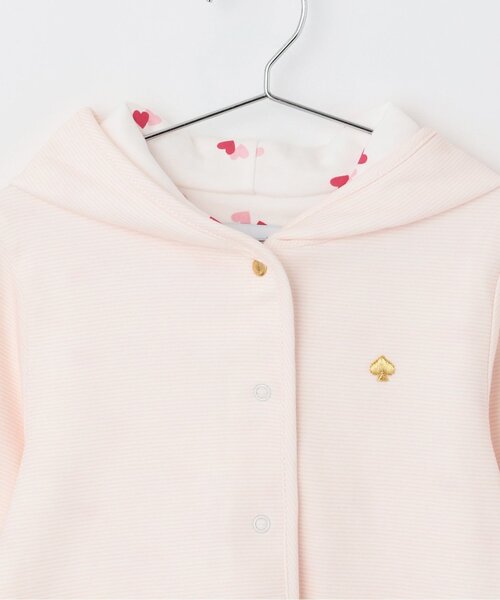ハートトスリバーシブルパーカ（パーカー）｜kate spade new