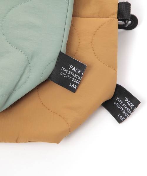 LAKOLE（ラコレ）の「キルト2WA巾着バッグ / 580611（ショルダーバッグ・レディース・グリーン/ブラック/その他1・FREE）」の18枚目の写真