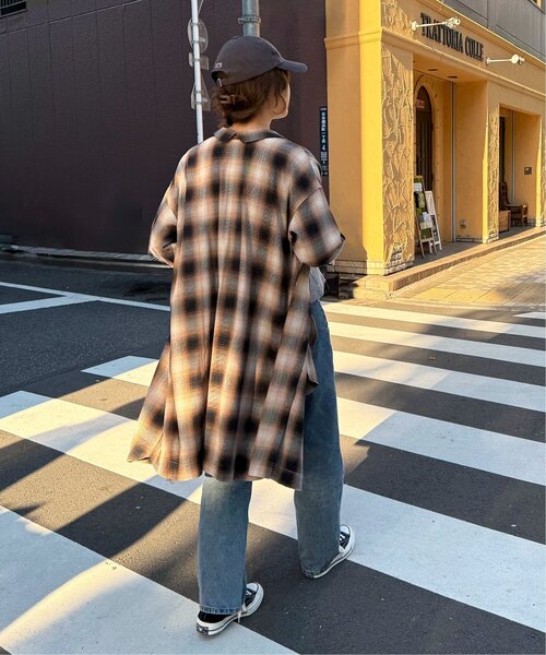 LBC（エルビーシー）の「コットンチェック3WAYワンピース（ワンピース・レディース・ブラック/パープル/ブラウン・M/L）」の22枚目の写真