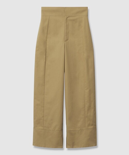 allureville(アルアバイル)の「ミリタリーツイルハイウェストパンツ(その他パンツ・レディース・ベージュ/チャコールグレー・2/1)」の10枚目の写真