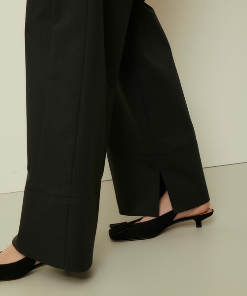 allureville(アルアバイル)の「ミリタリーツイルハイウェストパンツ(その他パンツ・レディース・ベージュ/チャコールグレー・2/1)」の19枚目の写真