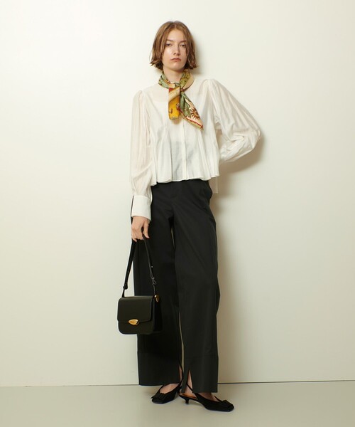 allureville(アルアバイル)の「ミリタリーツイルハイウェストパンツ(その他パンツ・レディース・ベージュ/チャコールグレー・2/1)」の20枚目の写真
