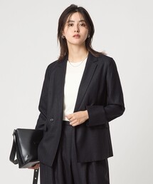 Green Label Relaxing ダブル ジャケット セール】サッカーライク ダブル ジャケット -マシン