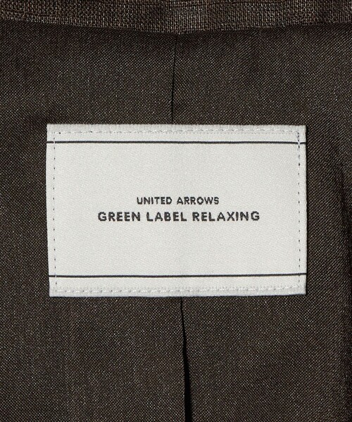 green label relaxing（グリーンレーベルリラクシング）の「ライト エアリー ダブル ジャケット（テーラードジャケット・レディース・ダークブラウン/ネイビー・36/38）」の18枚目の写真