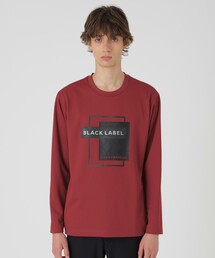 【新品】ブラックレーベルクレストブリッジ　ハーフジップカットソー　M　赤 BLACK LABEL CRESTBRIDGE｜ブラックレーベル・クレストブリッジ
