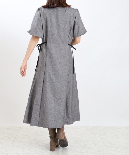 セール】サイドリボンバルーンスリーブワンピース（ワンピース