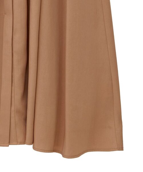 YECCA VECCA（イェッカヴェッカ）の「タックデザインシャツワンピース（シャツワンピース・レディース・ネイビー/キャメル/ボルドー・FREE）」の12枚目の写真