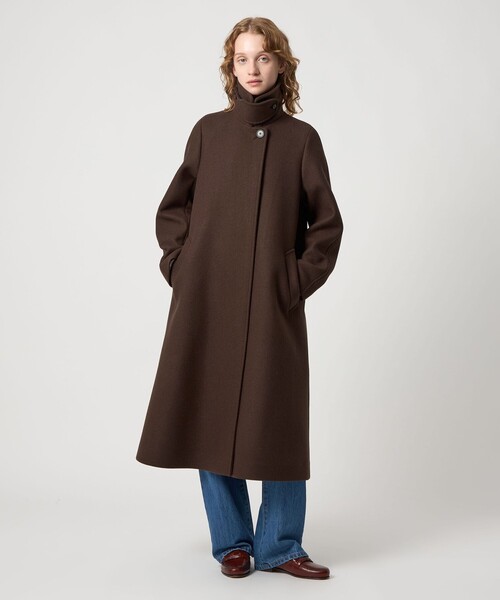Steven Alan スティーブンアラン　ウールコート Steven Alan＞ウール カシミヤ テント ロング コート（ステン
