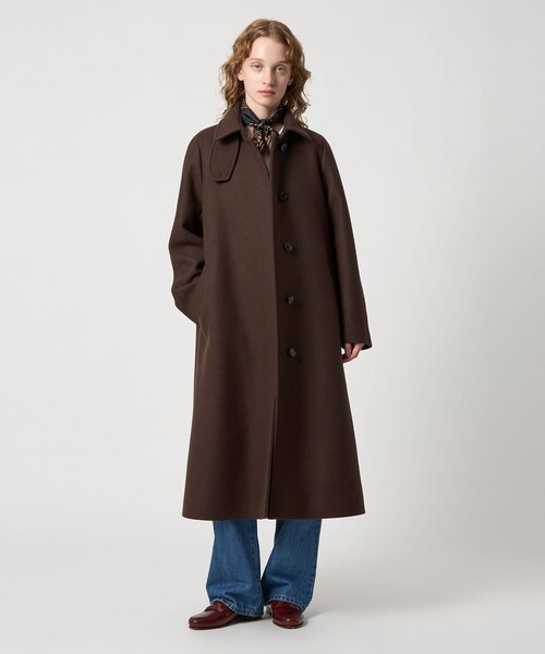 Steven Alan スティーブンアラン　ウールコート Steven Alan＞ウール カシミヤ テント ロング コート（ステン
