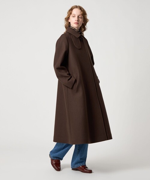 Steven Alan＞ウール カシミヤ テント ロング コート（ステン
