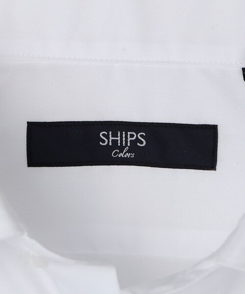 SHIPS Colors（シップス カラーズ）の「SHIPS Colors:ピンオックス ワイドカラー シャツ（ビジネスシャツ・メンズ・オフホワイト・38/39/40/41/42/43/37）」の7枚目の写真