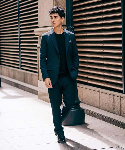 ドライダブルクロス 2Bジャケット【セットアップ着用可能