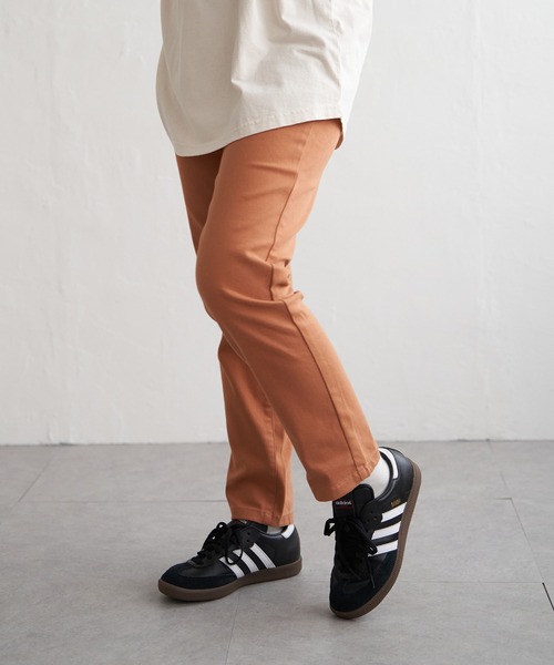 VENCEEXCHANGE(ヴァンスエクスチェンジ)の「ストレッチスキニーパンツ(その他パンツ・レディース・ブラック/ダークグリーン/ベージュ/ダークネイビー/オレンジ系・M/S/L)」の5枚目の写真